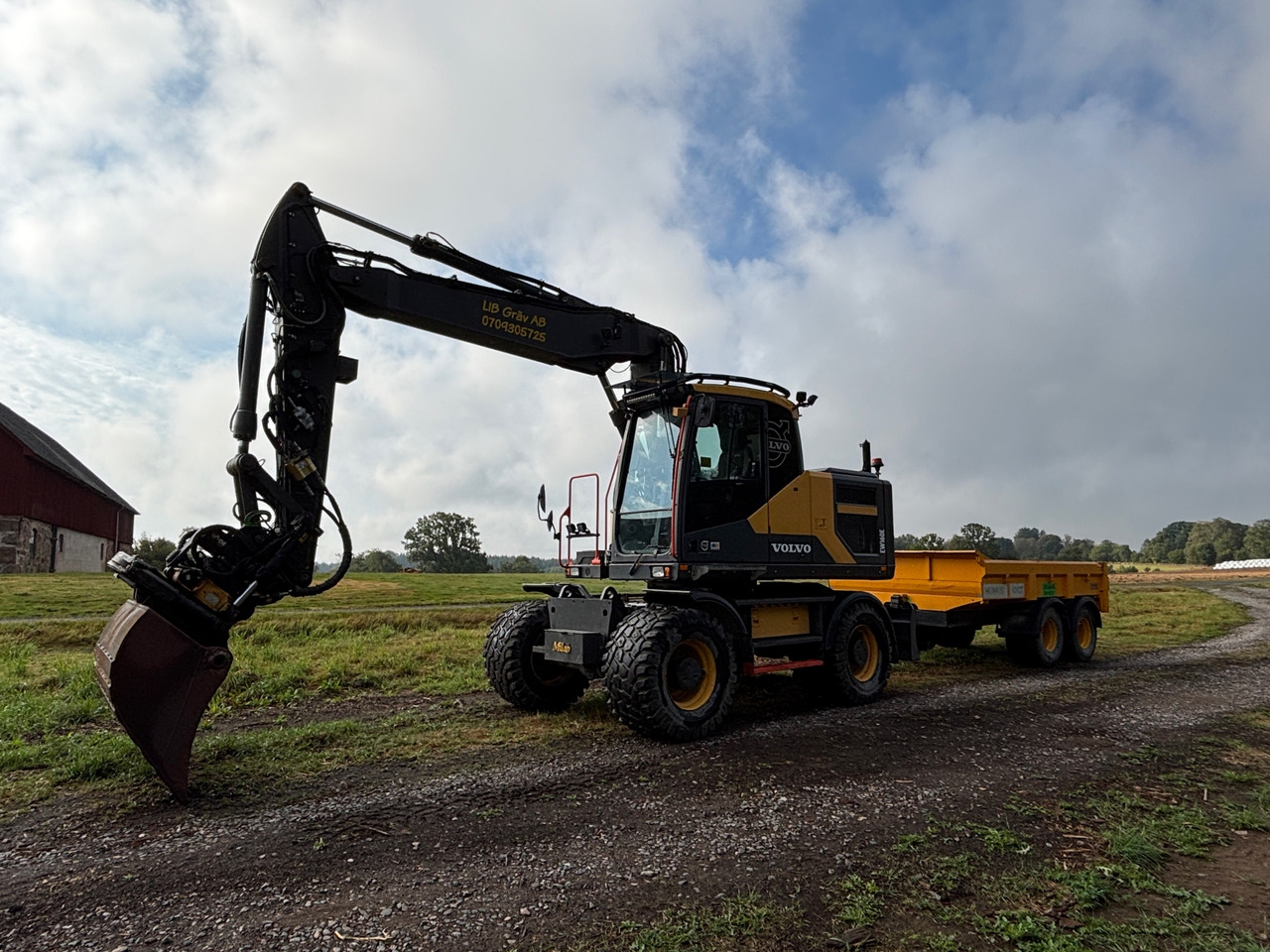 Volvo EW160E - Bager: slika 1 Volvo EW160E - Bager: slika 1