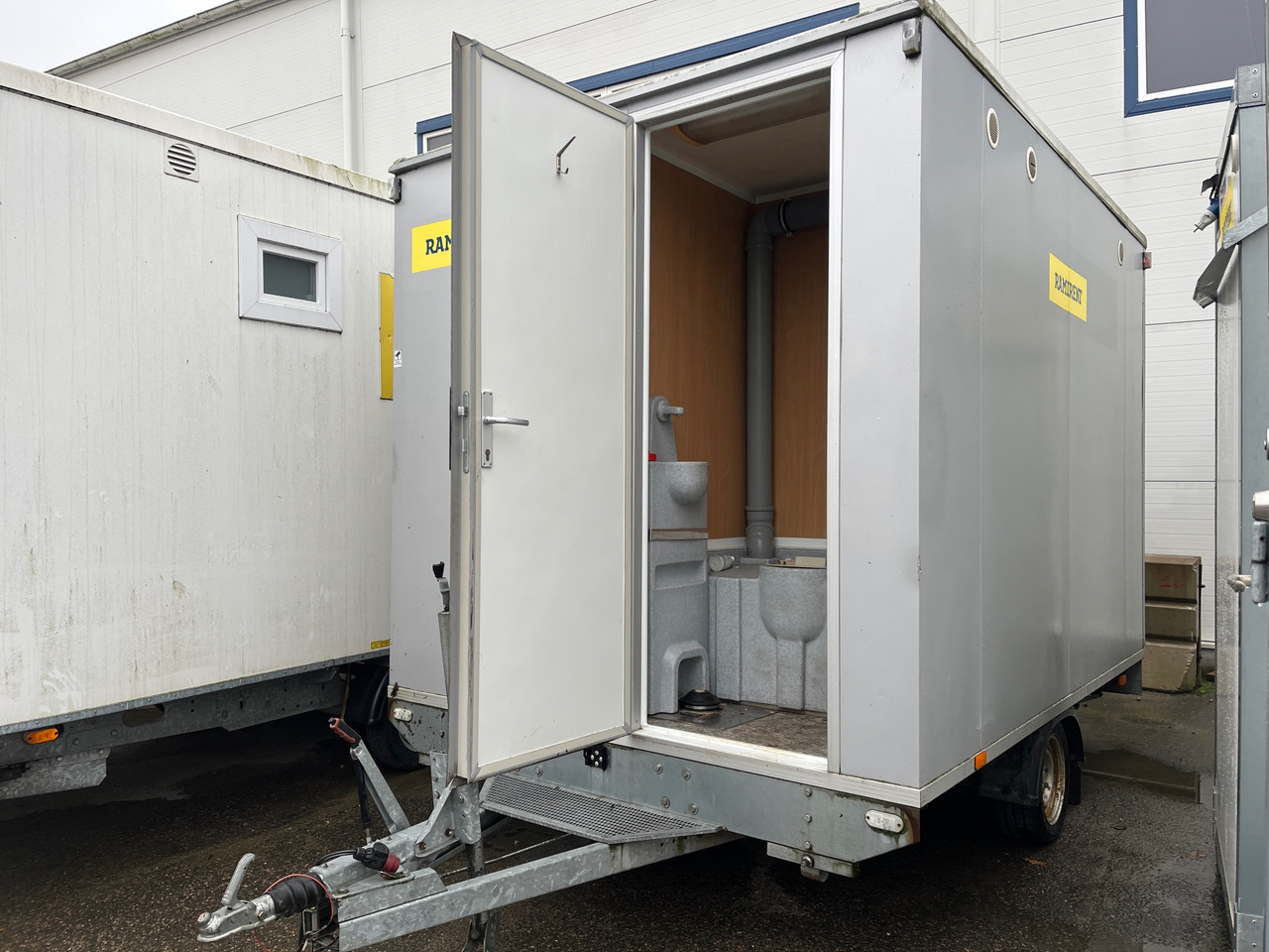 Vezeko - Građevinski kontejner, Prikolica: slika 1 Vezeko - Građevinski kontejner, Prikolica: slika 1