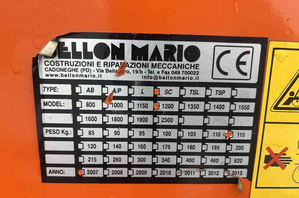 Bellon bellon mario veegmachine front 120 cm - Metle: slika 4 Bellon bellon mario veegmachine front 120 cm - Metle: slika 4