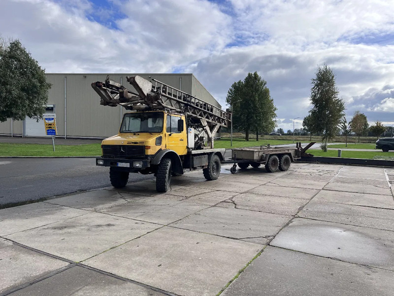 Mercedes-Benz Unimog U1250 Well Drill Brunnenbohr gerat - Veliki kamon za bušenje: slika 1 Mercedes-Benz Unimog U1250 Well Drill Brunnenbohr gerat - Veliki kamon za bušenje: slika 1