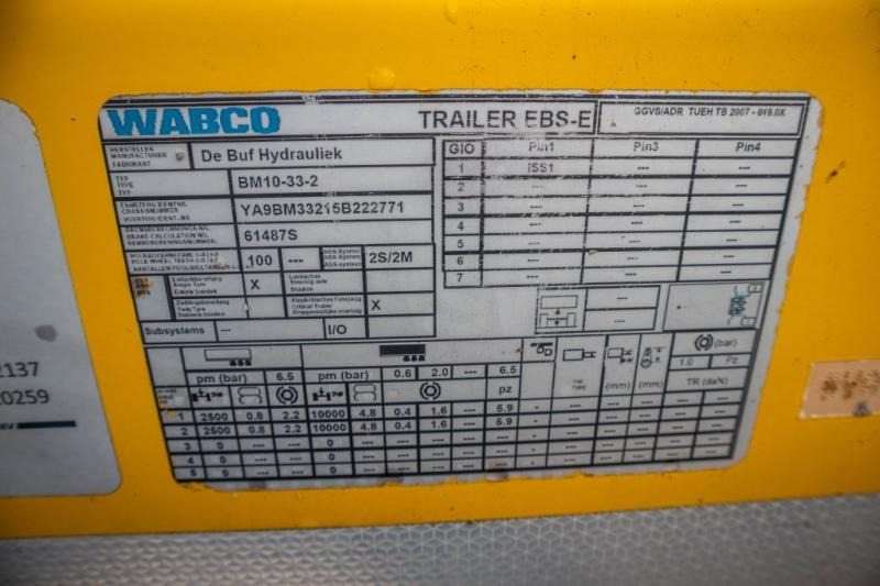 DE BUF BETON MIXER/MALAXEUR/MISCHER10M3 - Poluprikolica mikser: slika 5 DE BUF BETON MIXER/MALAXEUR/MISCHER10M3 - Poluprikolica mikser: slika 5