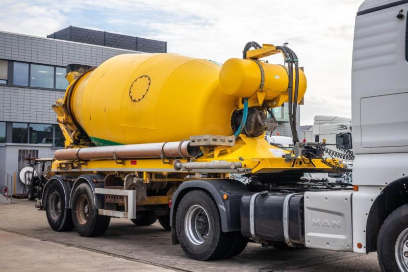DE BUF BETON MIXER/MALAXEUR/MISCHER10M3 - Poluprikolica mikser: slika 2 DE BUF BETON MIXER/MALAXEUR/MISCHER10M3 - Poluprikolica mikser: slika 2