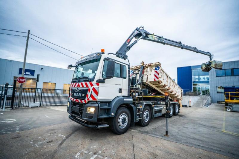 MAN TGS 32.420 BL + HIAB X-HIDUO 188/3x - Kamion sa hidrauličnom kukom, Kamion sa dizalicom: slika 1 MAN TGS 32.420 BL + HIAB X-HIDUO 188/3x - Kamion sa hidrauličnom kukom, Kamion sa dizalicom: slika 1