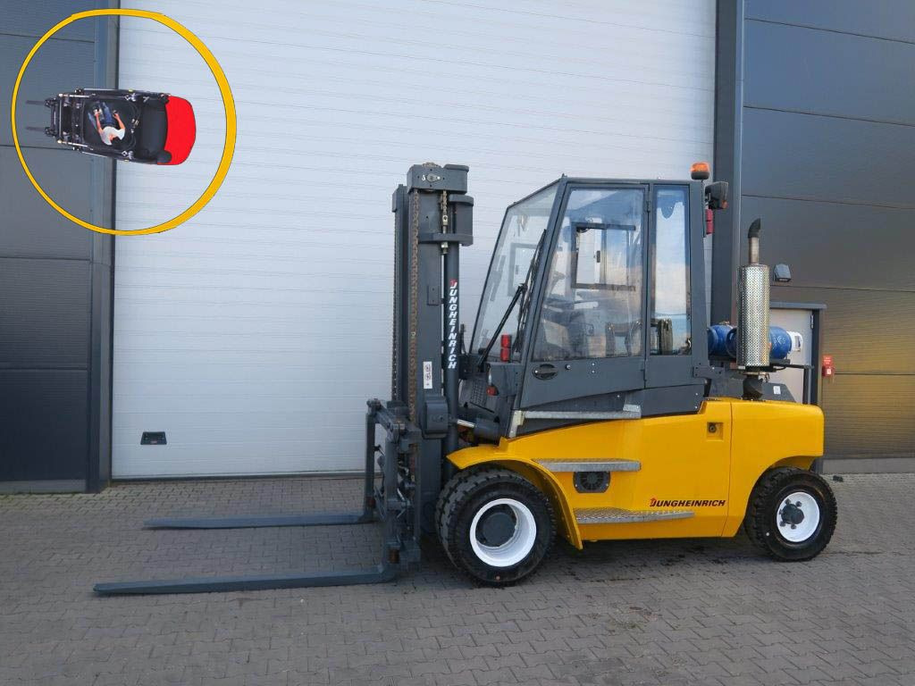 Jungheinrich Dan Truck Power+ 987 - Drehsitz - Viljuškar: slika 1 Jungheinrich Dan Truck Power+ 987 - Drehsitz - Viljuškar: slika 1