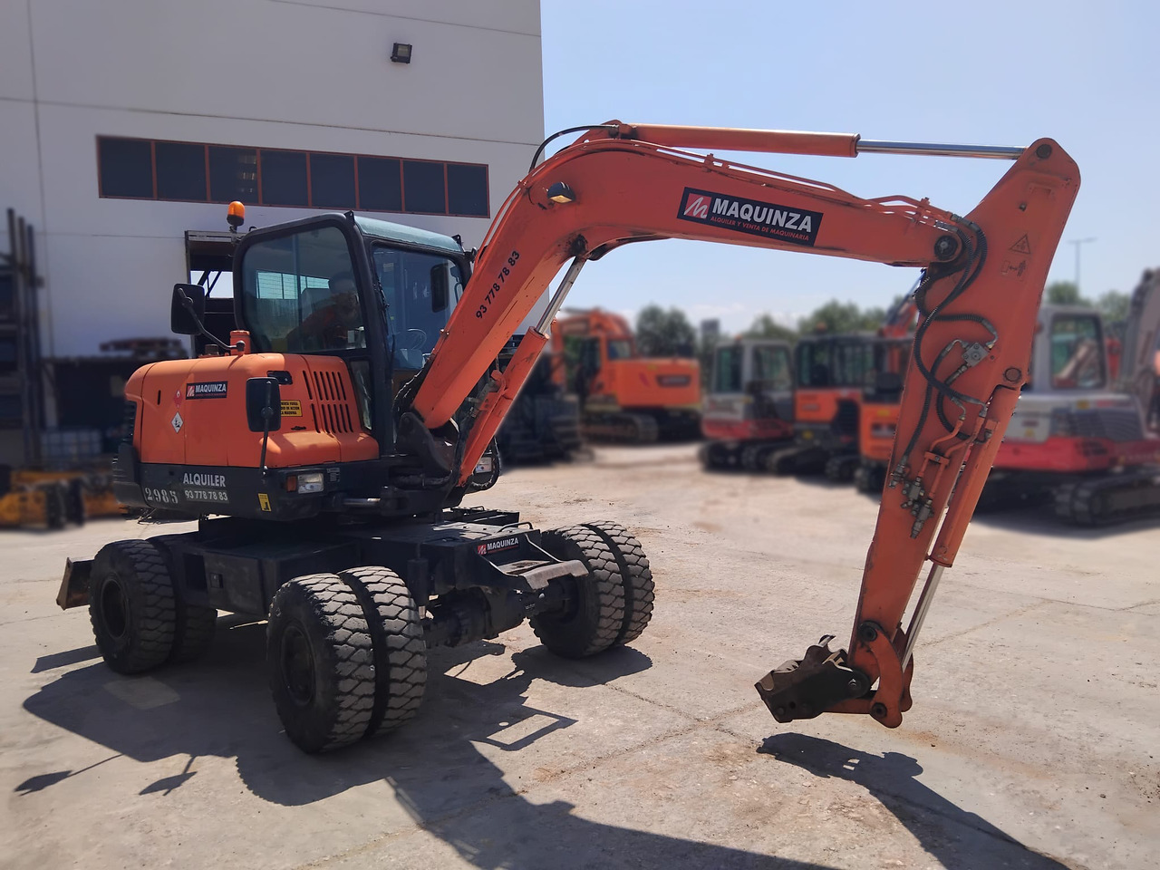 DOOSAN DX55W - Mini bager: slika 4 DOOSAN DX55W - Mini bager: slika 4