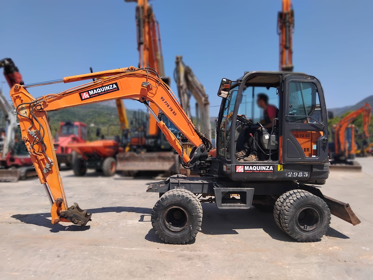 DOOSAN DX55W - Mini bager: slika 2 DOOSAN DX55W - Mini bager: slika 2