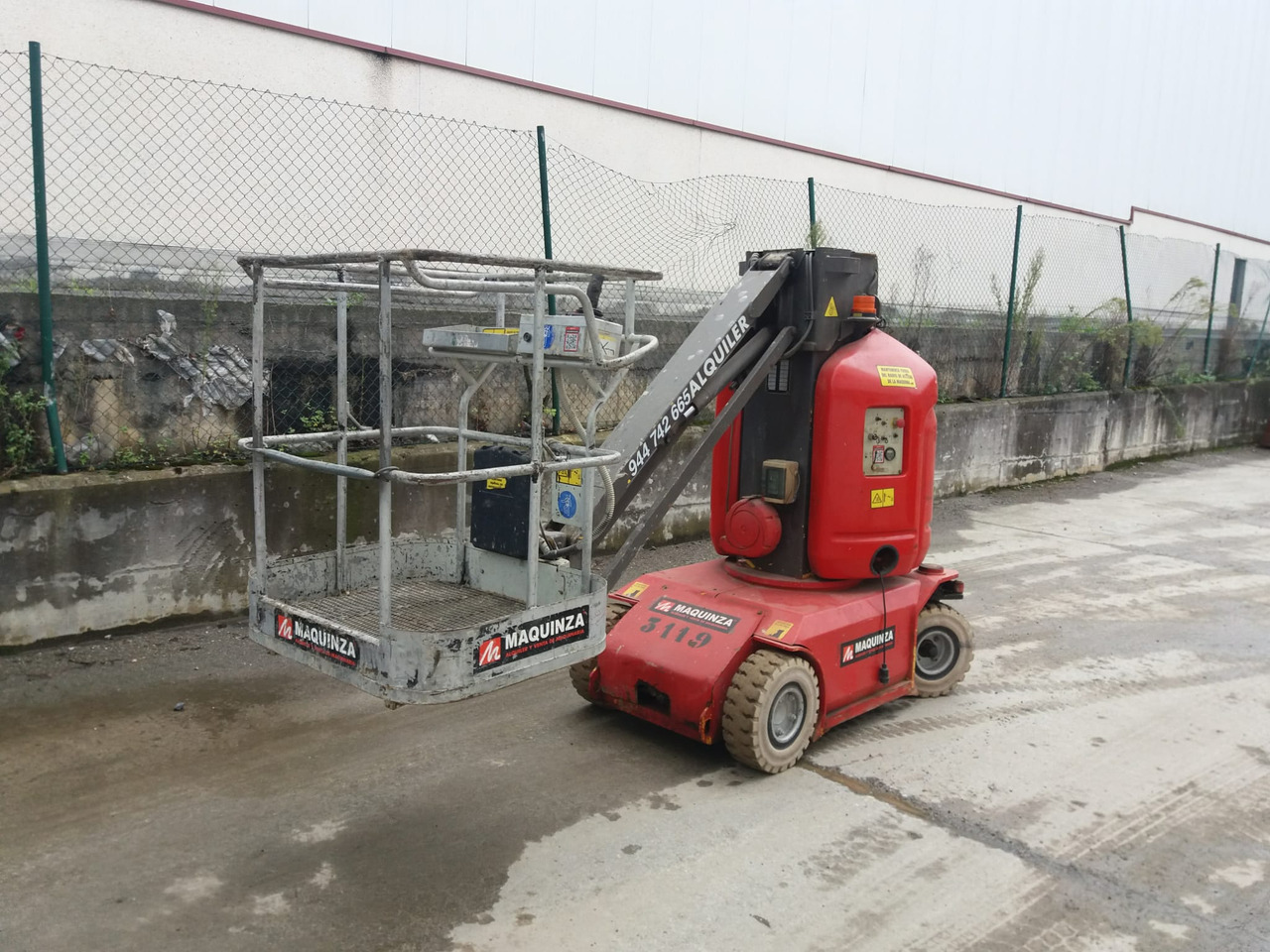 MANITOU 105VJR - Zglobna platforma: slika 1 MANITOU 105VJR - Zglobna platforma: slika 1