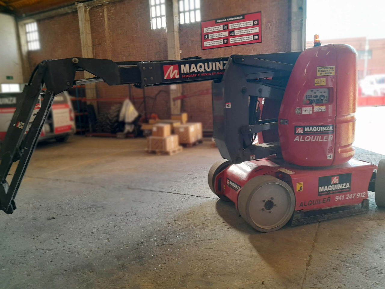 MANITOU 120AETJ C - Zglobna platforma: slika 2 MANITOU 120AETJ C - Zglobna platforma: slika 2