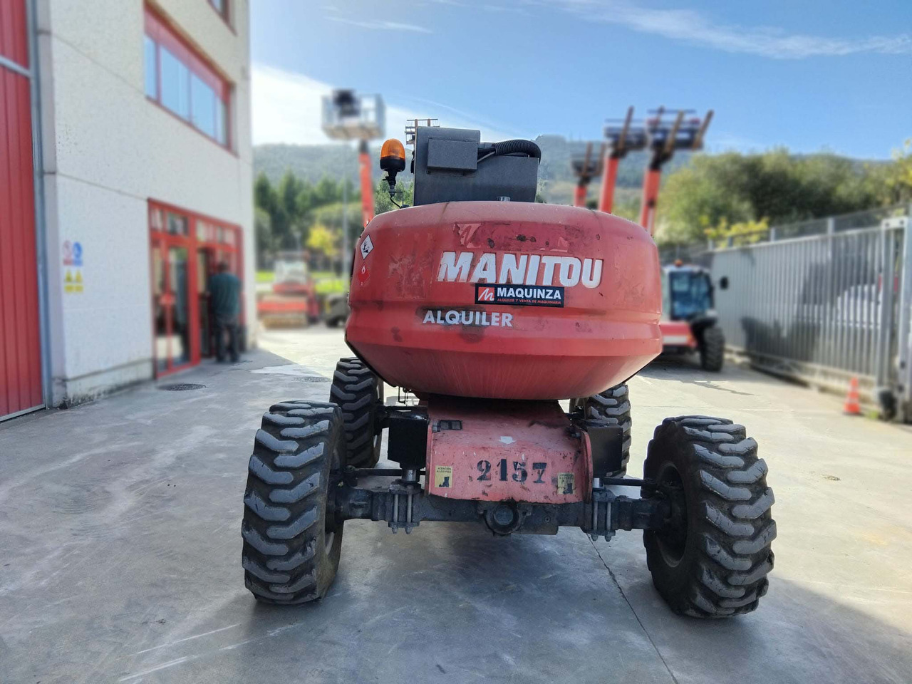 MANITOU 160ATJ EJE OSCILANTE - Zglobna platforma: slika 5 MANITOU 160ATJ EJE OSCILANTE - Zglobna platforma: slika 5