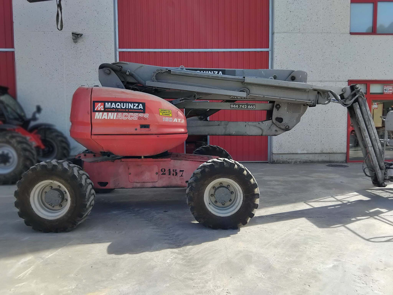 MANITOU 160ATJ EJE OSCILANTE - Zglobna platforma: slika 3 MANITOU 160ATJ EJE OSCILANTE - Zglobna platforma: slika 3
