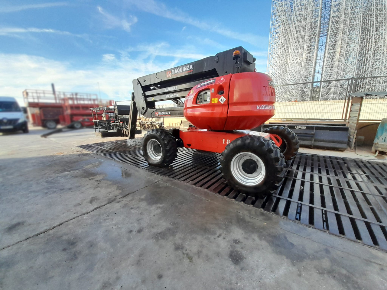 MANITOU 160ATJ EJE OSCILANTE - Zglobna platforma: slika 3 MANITOU 160ATJ EJE OSCILANTE - Zglobna platforma: slika 3
