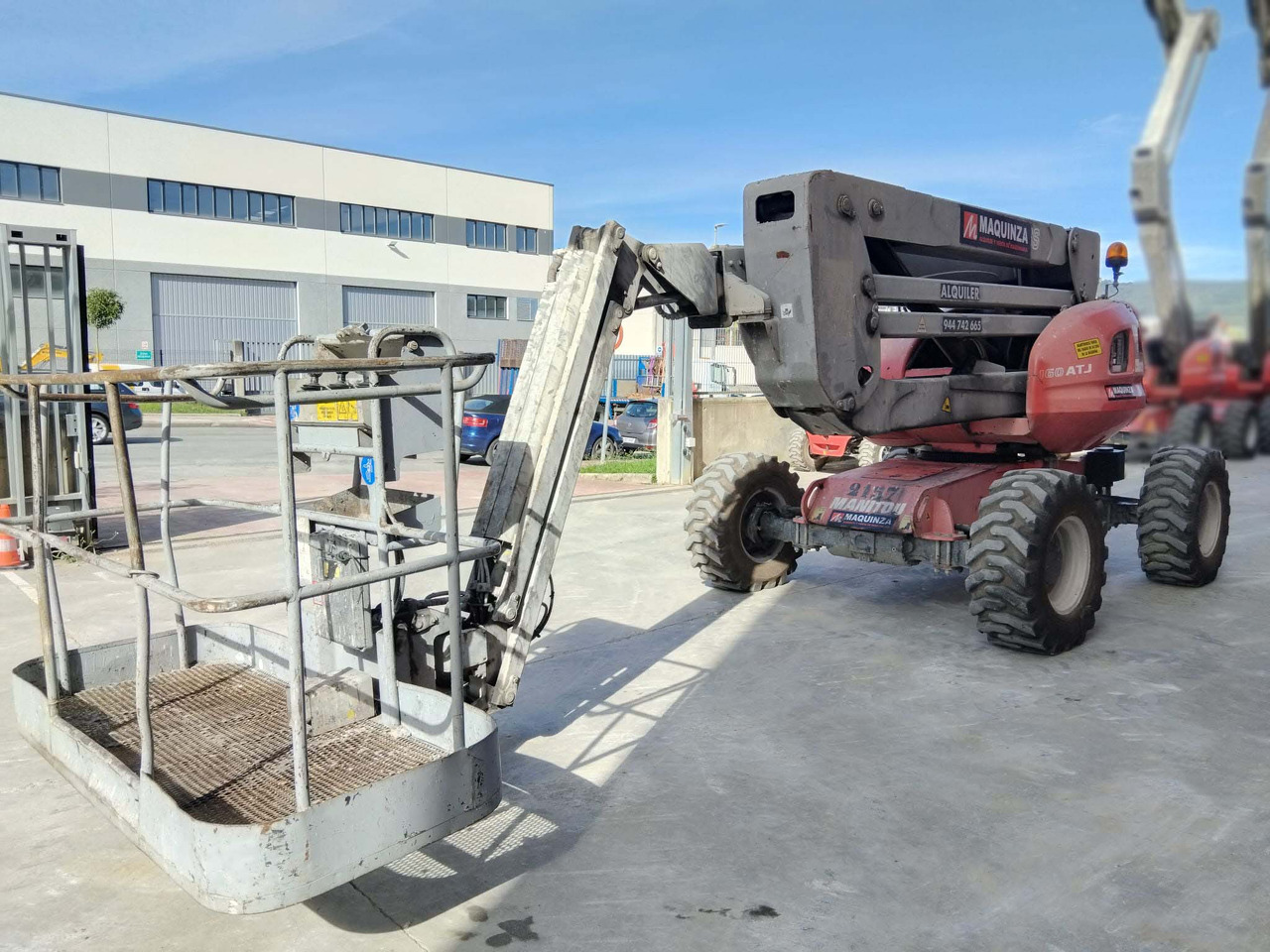 Zglobna platforma MANITOU 160ATJ EJE OSCILANTE: slika 7