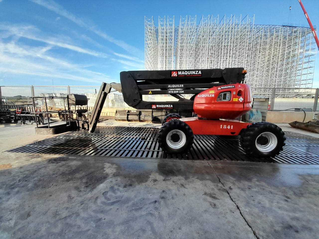 MANITOU 160ATJ EJE OSCILANTE - Zglobna platforma: slika 1 MANITOU 160ATJ EJE OSCILANTE - Zglobna platforma: slika 1