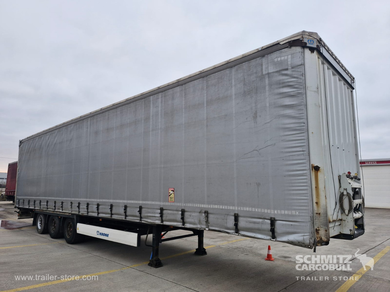 KRONE Curtainsider Mega - Poluprikolica sa ceradom: slika 1 KRONE Curtainsider Mega - Poluprikolica sa ceradom: slika 1