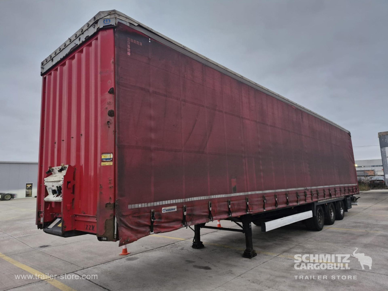 KRONE Curtainsider Mega - Poluprikolica sa ceradom: slika 3 KRONE Curtainsider Mega - Poluprikolica sa ceradom: slika 3