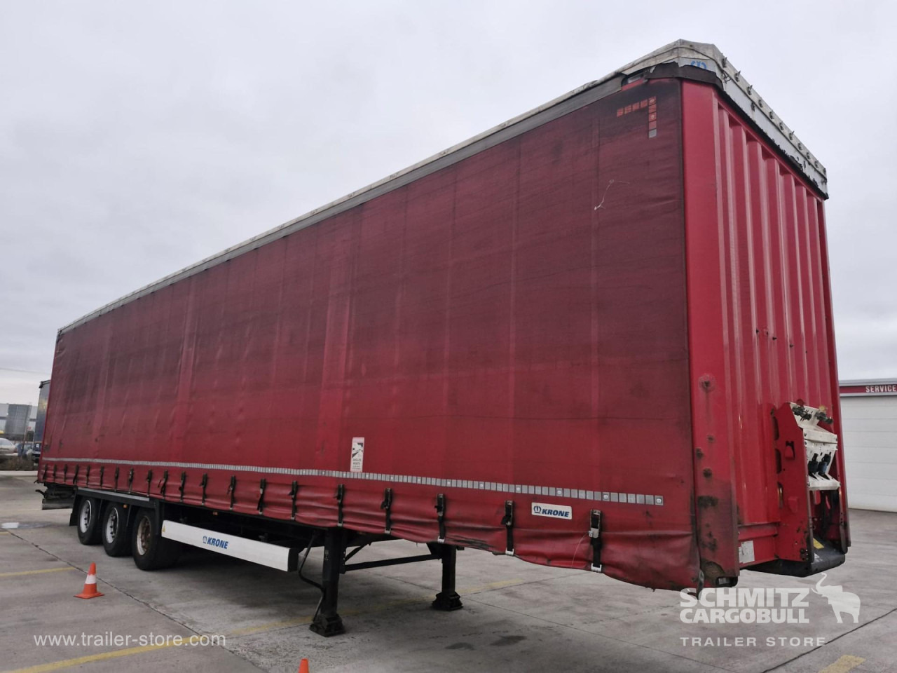 KRONE Curtainsider Mega - Poluprikolica sa ceradom: slika 1 KRONE Curtainsider Mega - Poluprikolica sa ceradom: slika 1
