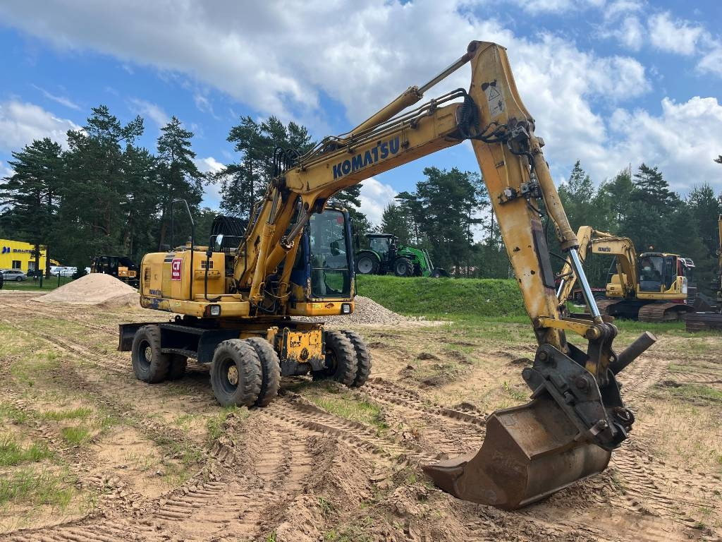 Komatsu PW 160 ES-7K  - Bager točkaš: slika 2 Komatsu PW 160 ES-7K  - Bager točkaš: slika 2