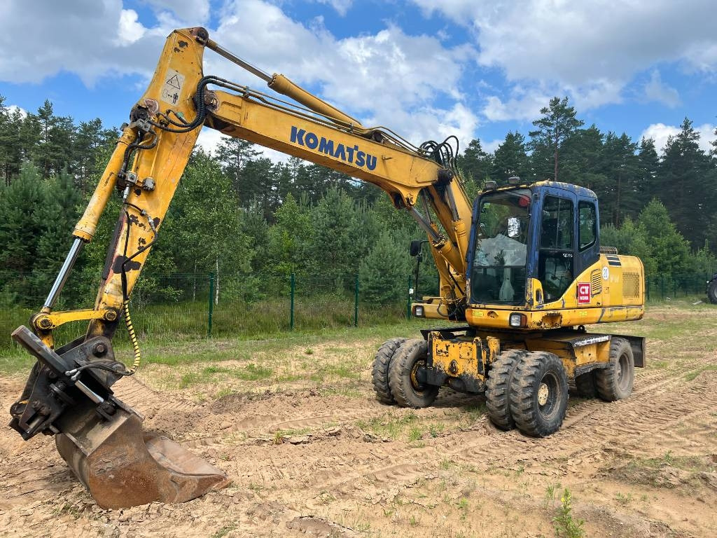 Komatsu PW 160 ES-7K  - Bager točkaš: slika 1 Komatsu PW 160 ES-7K  - Bager točkaš: slika 1