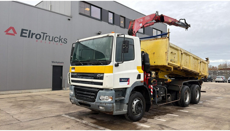 DAF CF 85.340 (EURO 3 / MANUAL GEARBOX / TOP CONDITION / BIG AXLE / STEEL SUSP. / FASSI F130 CRANE) - Istovarivač, Kamion sa dizalicom: slika 1 DAF CF 85.340 (EURO 3 / MANUAL GEARBOX / TOP CONDITION / BIG AXLE / STEEL SUSP. / FASSI F130 CRANE) - Istovarivač, Kamion sa dizalicom: slika 1
