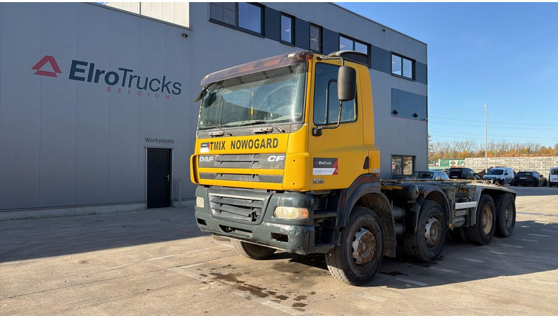 DAF CF 85.360 (BOITE MANUELLE / MANUAL GEARBOX / BIG HUB / GRAND PONT / LAMES / 8X4) - Kamion sa golom šasijom i zatvorenom kabinom: slika 1 DAF CF 85.360 (BOITE MANUELLE / MANUAL GEARBOX / BIG HUB / GRAND PONT / LAMES / 8X4) - Kamion sa golom šasijom i zatvorenom kabinom: slika 1
