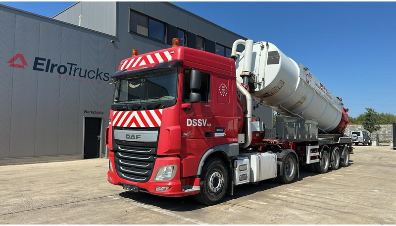 DAF XF 460 (17500L / IPSAM VACUUM + HIGH PRESSURE / BELGIAN TRUCK + TRAILER / TOP CONDITION) - Vakuumska cisterna: slika 1 DAF XF 460 (17500L / IPSAM VACUUM + HIGH PRESSURE / BELGIAN TRUCK + TRAILER / TOP CONDITION) - Vakuumska cisterna: slika 1