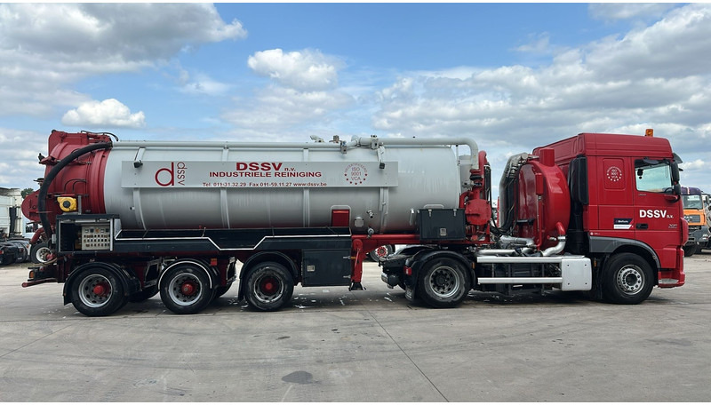 DAF XF 460 (17500L / IPSAM VACUUM + HIGH PRESSURE / BELGIAN TRUCK + TRAILER / TOP CONDITION) - Vakuumska cisterna: slika 4 DAF XF 460 (17500L / IPSAM VACUUM + HIGH PRESSURE / BELGIAN TRUCK + TRAILER / TOP CONDITION) - Vakuumska cisterna: slika 4