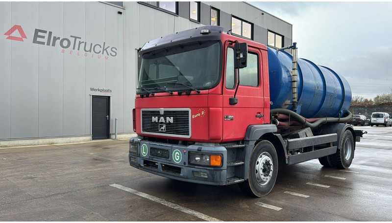 MAN 18.264 F2000 (11000L / EURO 2 / MANUAL GEARBOX / 6 CYLINDER) - Vakuumska cisterna: slika 1 MAN 18.264 F2000 (11000L / EURO 2 / MANUAL GEARBOX / 6 CYLINDER) - Vakuumska cisterna: slika 1