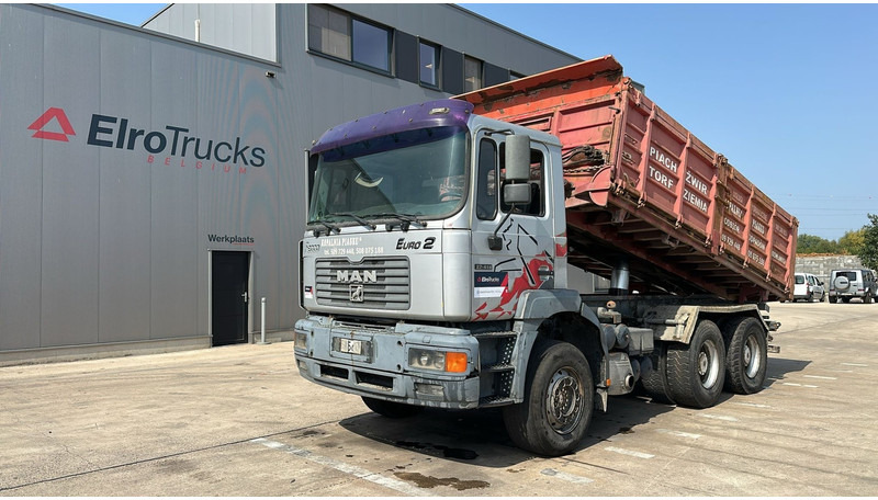 MAN 27.414 (STEEL SUSP. / 6 CYLINDER / TOP CONDITION / BIG AXLE) - Istovarivač: slika 1 MAN 27.414 (STEEL SUSP. / 6 CYLINDER / TOP CONDITION / BIG AXLE) - Istovarivač: slika 1