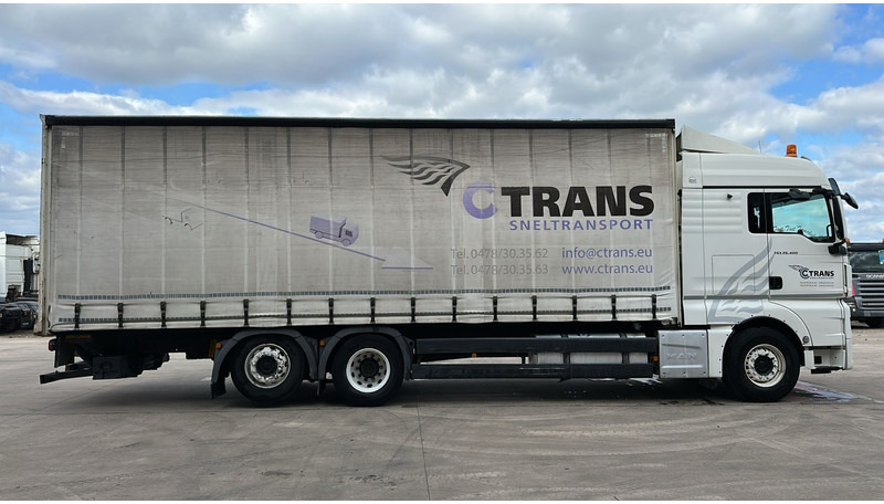 MAN TGX 26.400 (EURO 6 / 6X2 / LIFT / HAYON / BELGIAN TRUCK / GUTE ZUSTAND !! / 8.40 BOX LENGTH) - Kamion sa ceradom: slika 4 MAN TGX 26.400 (EURO 6 / 6X2 / LIFT / HAYON / BELGIAN TRUCK / GUTE ZUSTAND !! / 8.40 BOX LENGTH) - Kamion sa ceradom: slika 4