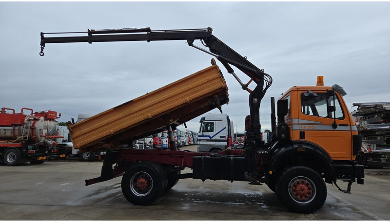 Mercedes-Benz SK 1735 (V8 2X TURBO / 4X4 / PARFAIT ETAT !!!! / GRUE / LAMES / GRAND PONT / TOP CONDITION !!!) - Istovarivač, Kamion sa dizalicom: slika 4 Mercedes-Benz SK 1735 (V8 2X TURBO / 4X4 / PARFAIT ETAT !!!! / GRUE / LAMES / GRAND PONT / TOP CONDITION !!!) - Istovarivač, Kamion sa dizalicom: slika 4