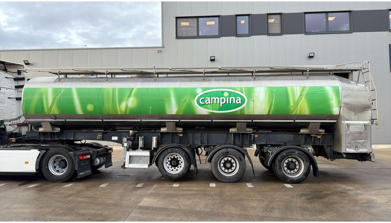 TURBO'S HOET OC/3AT/39 (29500 LITER / MILK / MILCHE / LAIT / WATER / 2X STEERING AXLE / 2X LENKASCHEN) - Poluprikolica cisterna: slika 5 TURBO'S HOET OC/3AT/39 (29500 LITER / MILK / MILCHE / LAIT / WATER / 2X STEERING AXLE / 2X LENKASCHEN) - Poluprikolica cisterna: slika 5