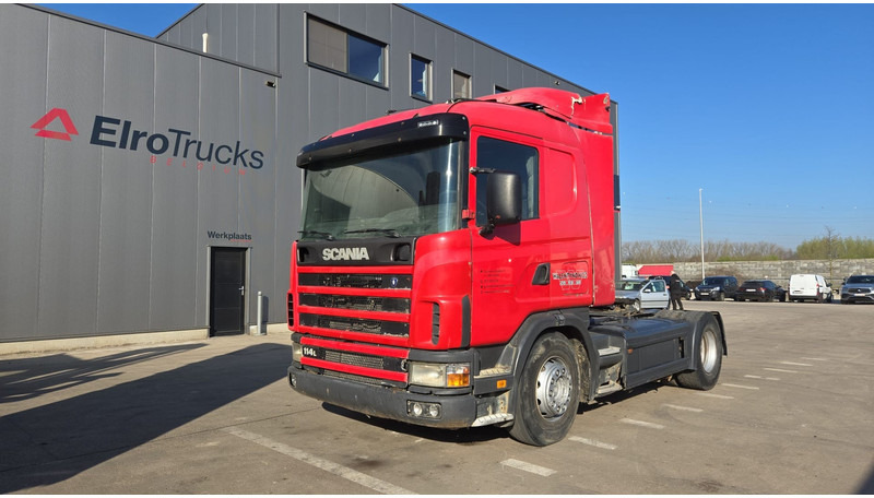 Scania 114 - 380 (PTO / HYDRAULIC PUMP / MANUAL GEARBOX / BOITE MANUELLE / LOW CAB) - Tegljač: slika 1 Scania 114 - 380 (PTO / HYDRAULIC PUMP / MANUAL GEARBOX / BOITE MANUELLE / LOW CAB) - Tegljač: slika 1