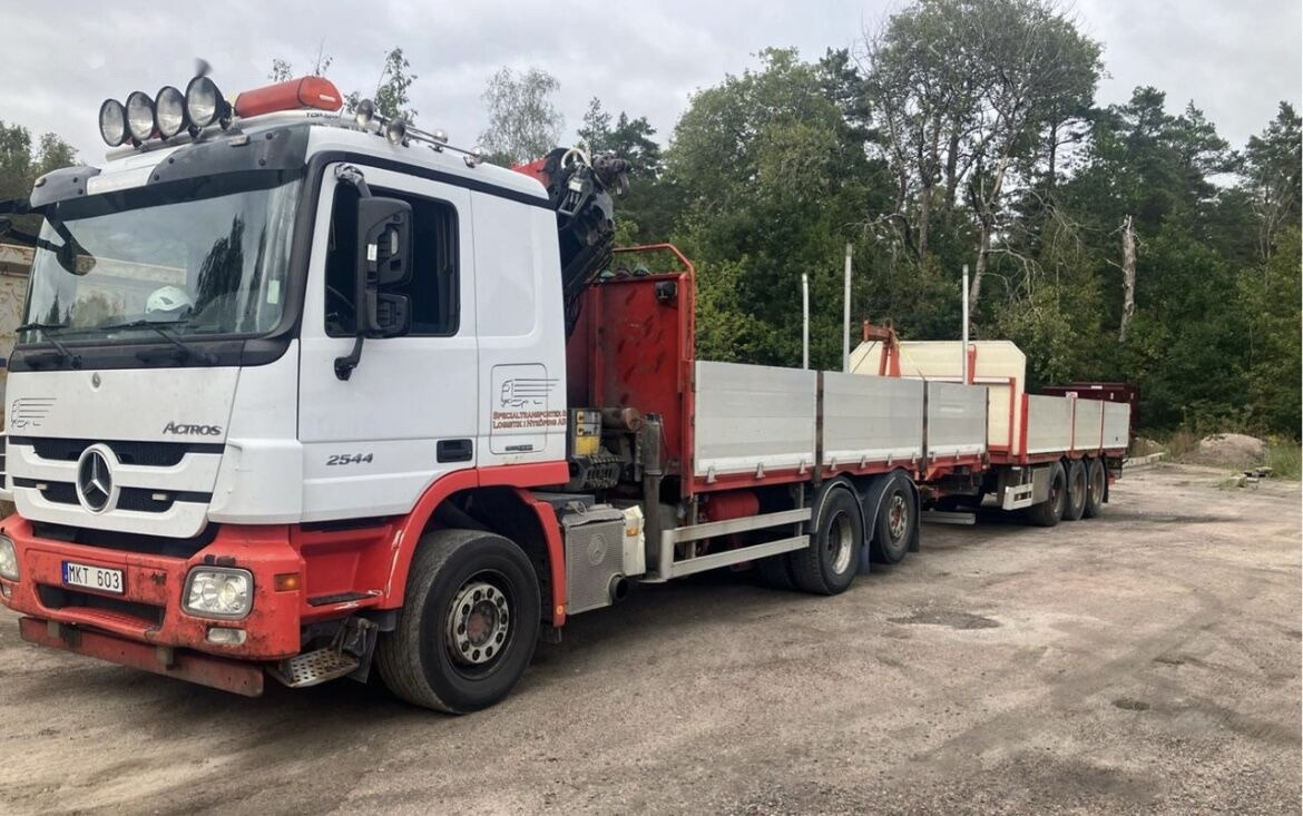 Mercedes-Benz 2544L Ekipage - Kamion sa tovarnim sandukom, Kamion sa dizalicom: slika 4 Mercedes-Benz 2544L Ekipage - Kamion sa tovarnim sandukom, Kamion sa dizalicom: slika 4