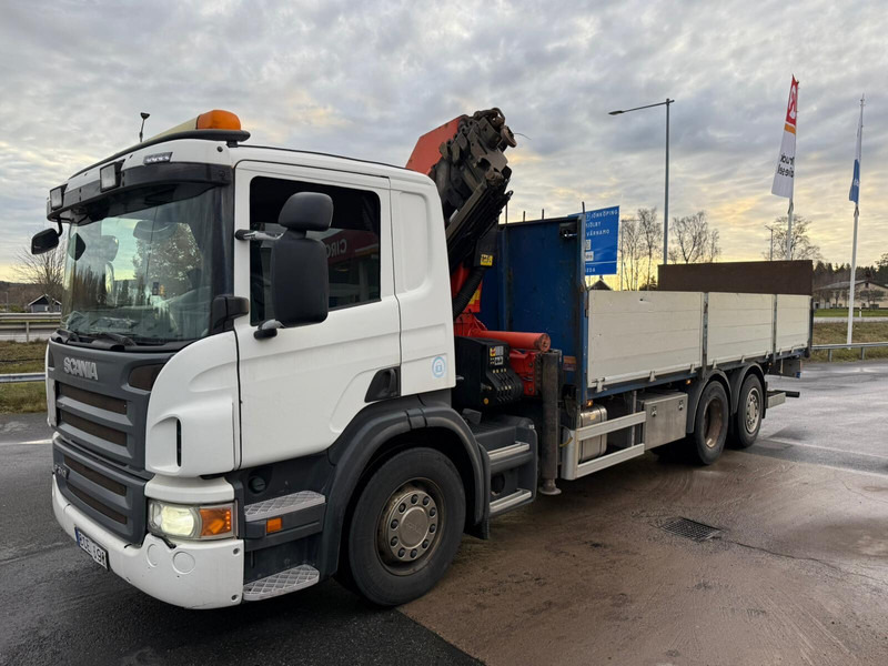 Scania P310 - Kamion sa tovarnim sandukom, Kamion sa dizalicom: slika 1 Scania P310 - Kamion sa tovarnim sandukom, Kamion sa dizalicom: slika 1