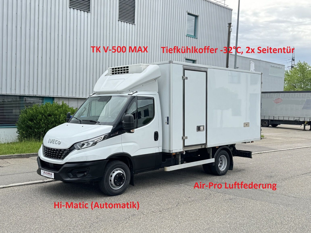 Iveco Daily 72-180 Tiefkühl TK V-500 -32°/+32° Air-Pro - Dostavno vozilo hladnjača: slika 1 Iveco Daily 72-180 Tiefkühl TK V-500 -32°/+32° Air-Pro - Dostavno vozilo hladnjača: slika 1