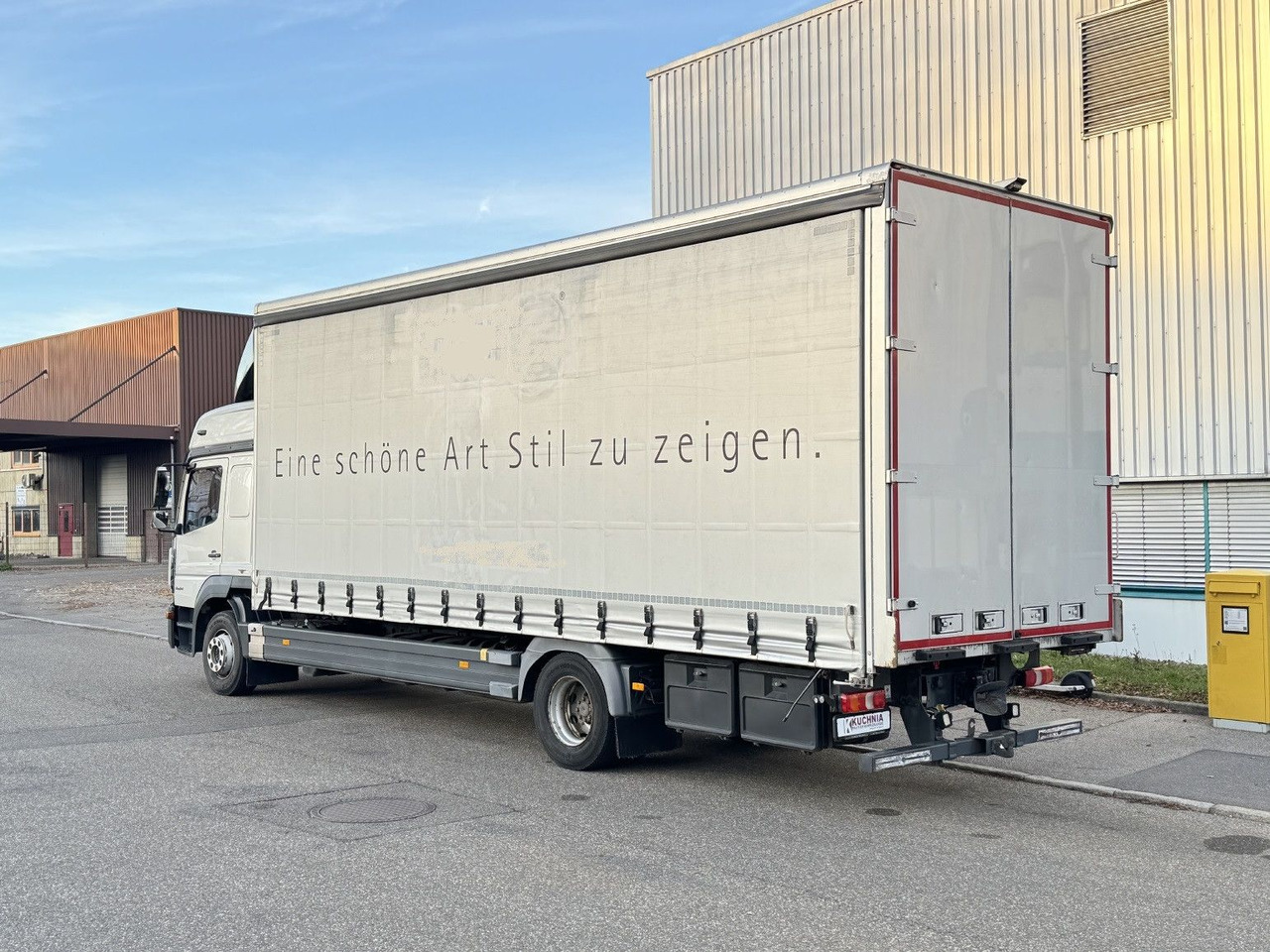 Mercedes-Benz Atego 1524 Alu-Koffer Schiebeplane Gr.Haus ATM - Kamion sa zatvorenim sandukom: slika 5 Mercedes-Benz Atego 1524 Alu-Koffer Schiebeplane Gr.Haus ATM - Kamion sa zatvorenim sandukom: slika 5