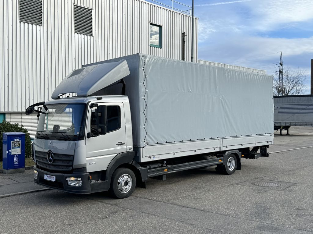 Mercedes-Benz Atego 823L Pritsche 7,2m LBW Klima Automatik - Dostavno vozilo sa ceradom: slika 3 Mercedes-Benz Atego 823L Pritsche 7,2m LBW Klima Automatik - Dostavno vozilo sa ceradom: slika 3