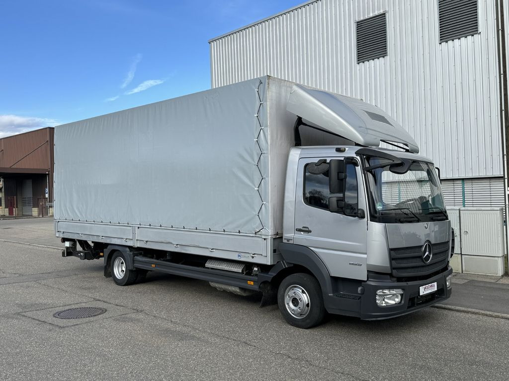 Mercedes-Benz Atego 823L Pritsche 7,2m LBW Klima Automatik - Dostavno vozilo sa ceradom: slika 1 Mercedes-Benz Atego 823L Pritsche 7,2m LBW Klima Automatik - Dostavno vozilo sa ceradom: slika 1