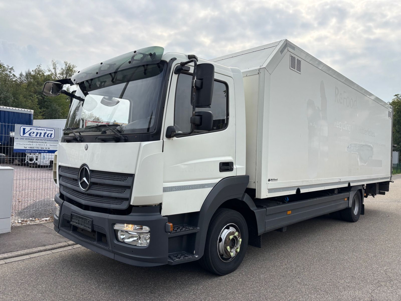 Mercedes-Benz Atego III 1223L, Euro-6, Klima, LBW - Kamion sa zatvorenim sandukom: slika 1 Mercedes-Benz Atego III 1223L, Euro-6, Klima, LBW - Kamion sa zatvorenim sandukom: slika 1