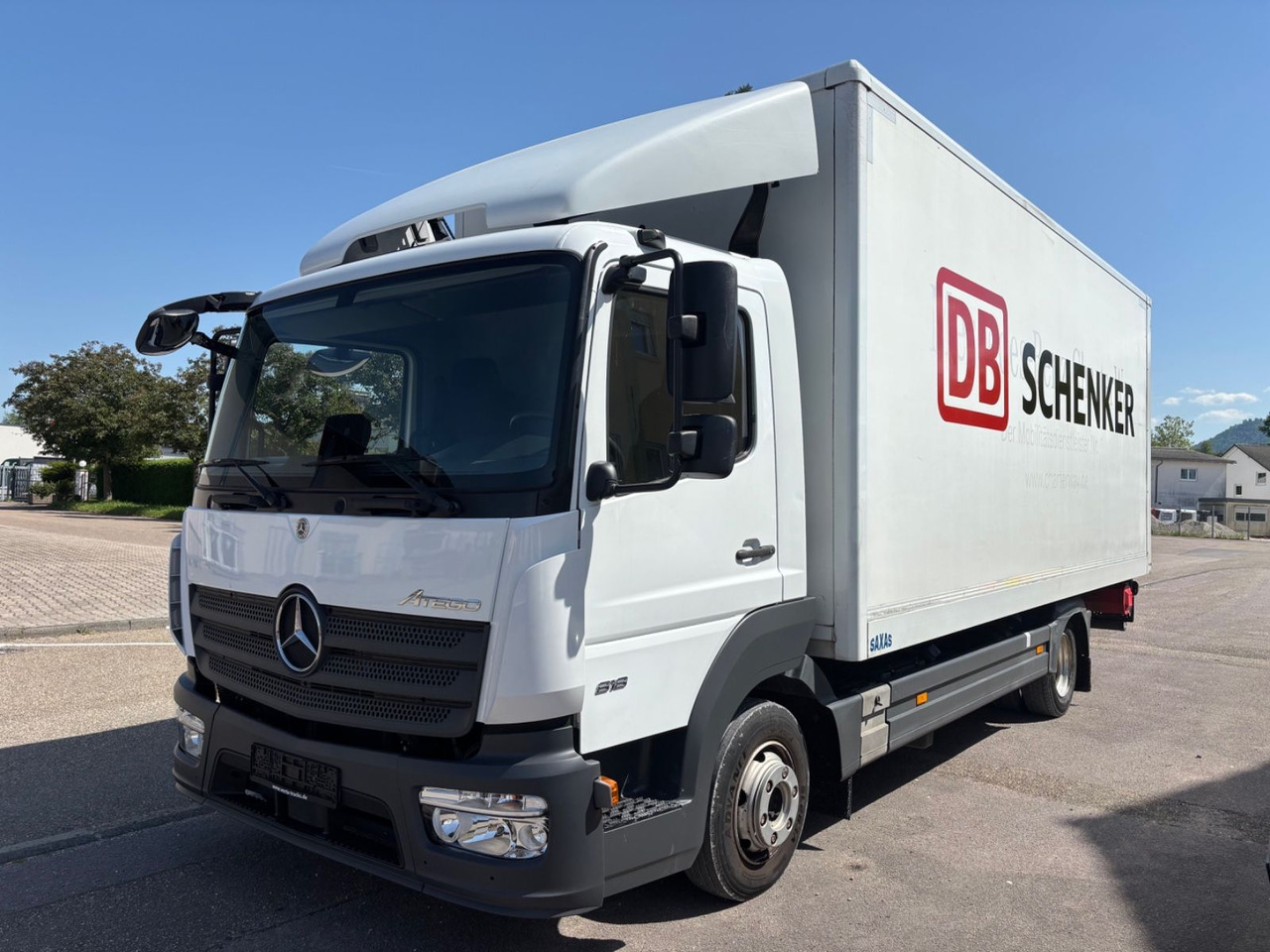 Mercedes-Benz Atego III 818L, Euro-6, Klima, LBW, Ladung1986kg - Kamion sa zatvorenim sandukom: slika 1 Mercedes-Benz Atego III 818L, Euro-6, Klima, LBW, Ladung1986kg - Kamion sa zatvorenim sandukom: slika 1