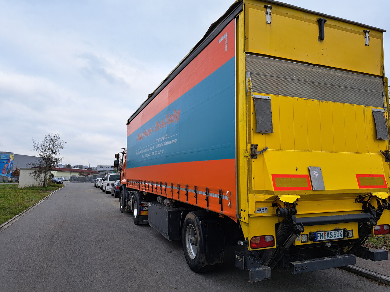 MEUSBURGER MPS-1 - Poluprikolica sa ceradom: slika 1 MEUSBURGER MPS-1 - Poluprikolica sa ceradom: slika 1