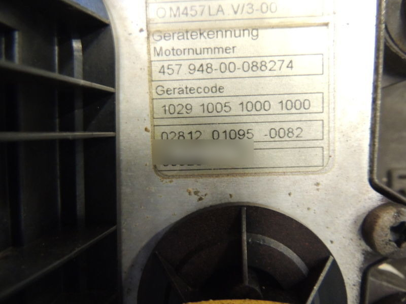 Mercedes-Benz OM457LA E5 for Mercedes-Benz AXOR truck for parts - Motor za Kamion: slika 5 Mercedes-Benz OM457LA E5 for Mercedes-Benz AXOR truck for parts - Motor za Kamion: slika 5