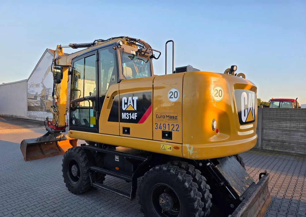 Bager točkaš Caterpillar M314F, 2018 ROK, 4200 MTH, 2 ŁYŻKI: slika 11