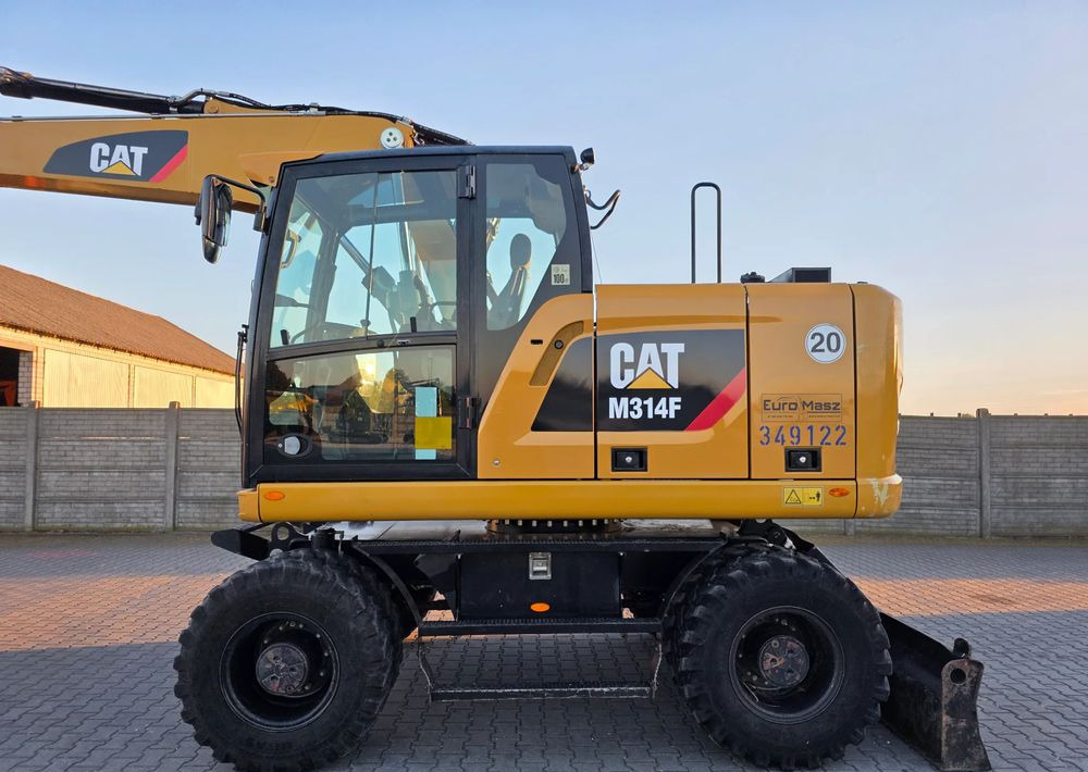 Bager točkaš Caterpillar M314F, 2018 ROK, 4200 MTH, 2 ŁYŻKI: slika 12