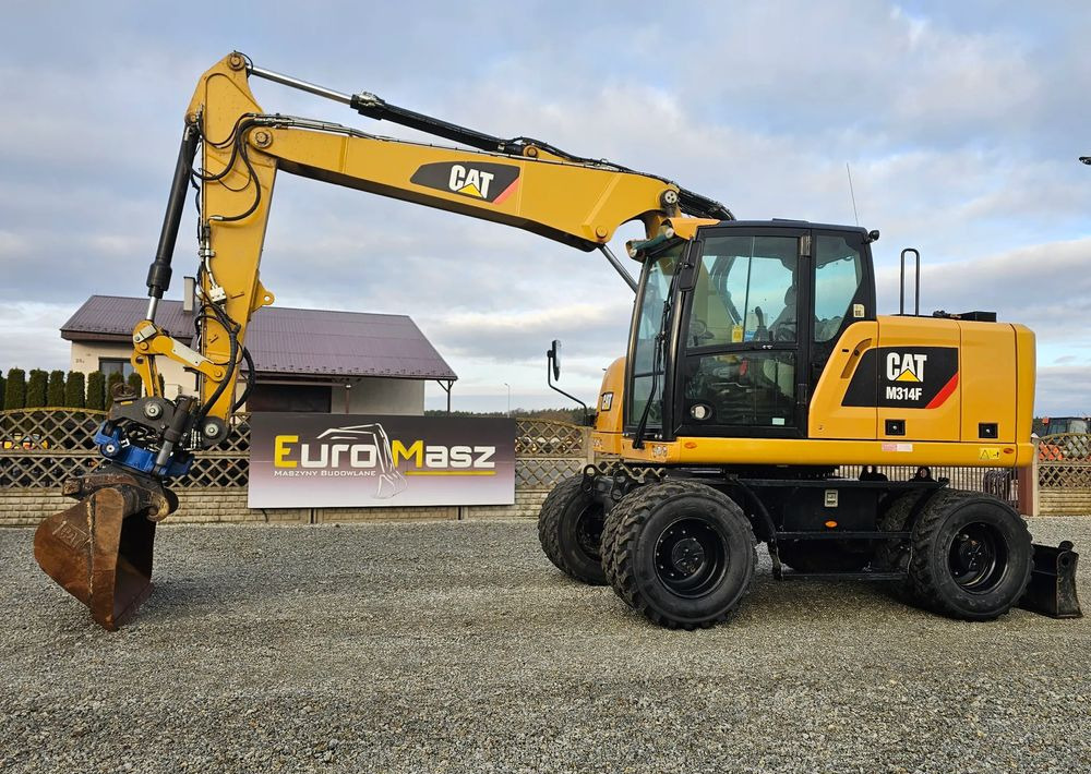 Bager točkaš Caterpillar M314F, 2019 ROK, 5600 MTH, GŁOWICA SMP: slika 1