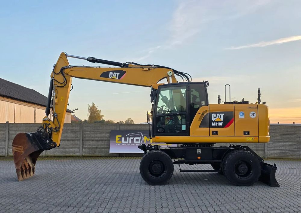 Caterpillar M318F, 2019 ROK, IMPORT NIEMCY - Bager točkaš: slika 2 Caterpillar M318F, 2019 ROK, IMPORT NIEMCY - Bager točkaš: slika 2