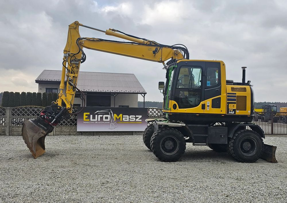 Komatsu PW 148-10, 2016 ROK, SYSTEM LEICA 3D - Bager točkaš: slika 1 Komatsu PW 148-10, 2016 ROK, SYSTEM LEICA 3D - Bager točkaš: slika 1