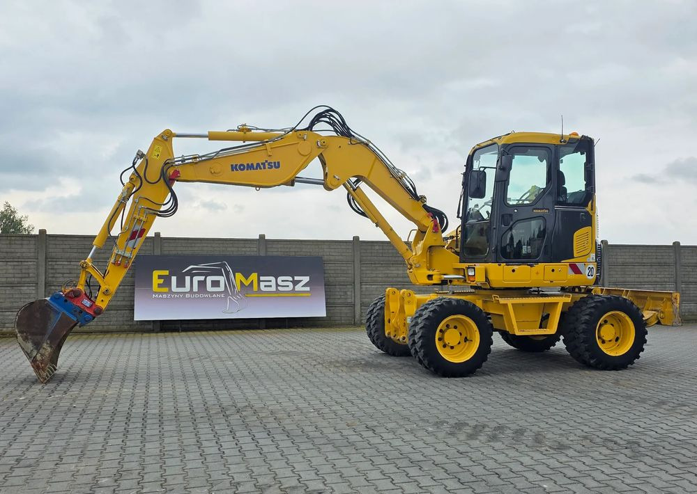 Komatsu PW 98MR-8, 2017 ROK, 5200 MTH, BEZ DPF i ADBLUE - Bager točkaš: slika 2 Komatsu PW 98MR-8, 2017 ROK, 5200 MTH, BEZ DPF i ADBLUE - Bager točkaš: slika 2