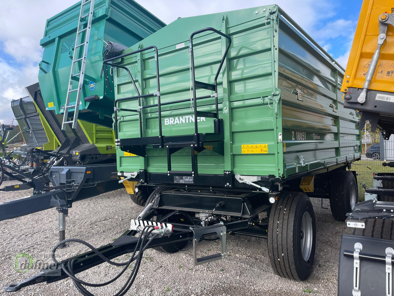 Brantner Z 18051 - Traktorska prikolica za farmu/ Kiper: slika 2 Brantner Z 18051 - Traktorska prikolica za farmu/ Kiper: slika 2