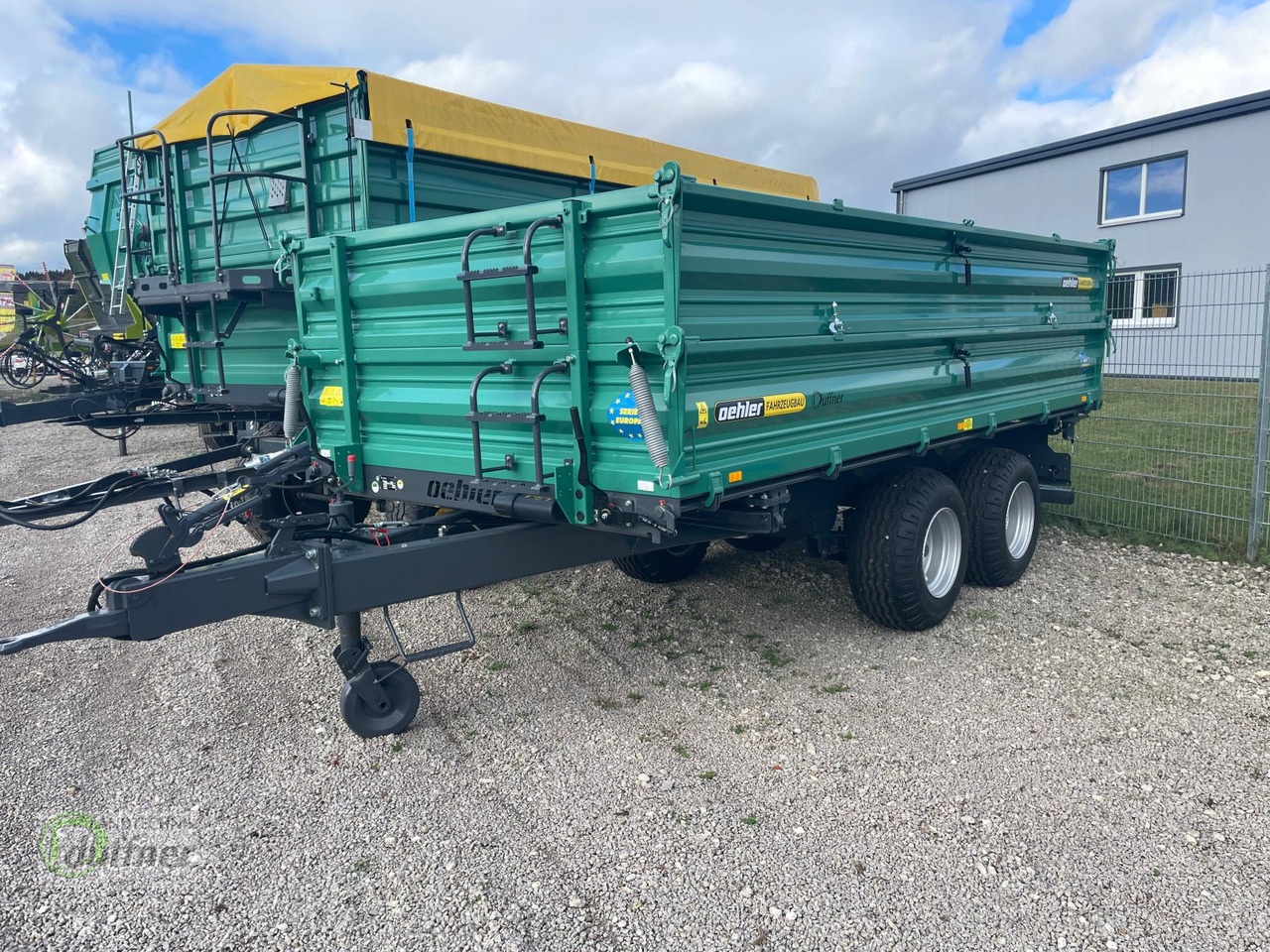 Oehler OL TDK 80 - Traktorska prikolica za farmu/ Kiper: slika 1 Oehler OL TDK 80 - Traktorska prikolica za farmu/ Kiper: slika 1